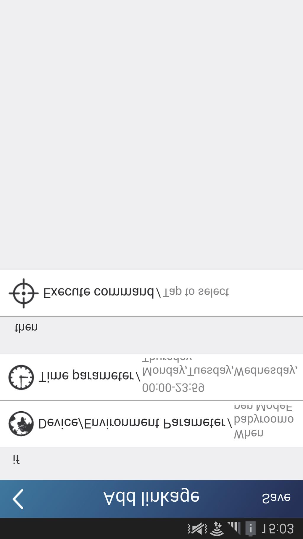 a vstupte na stránku výběru zařízení "Select device".