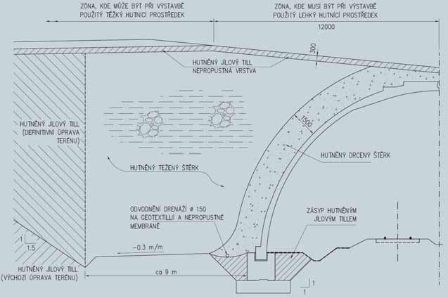 Přesypaný dvoukolejný tunel s průměrem 19,6 m celkové délky 173 m byl postaven blízko Obed ve státě Alberta v Kanadě. Tento tunel převádí směrově rozdělenou silniční komunikaci přes trať CNR.