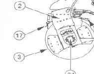 3.1. Základní konstrukce tandemového válce Obr6: Popis hlavních prvků vibračního tandemového válce s páteřovým rámem firmy (7t).