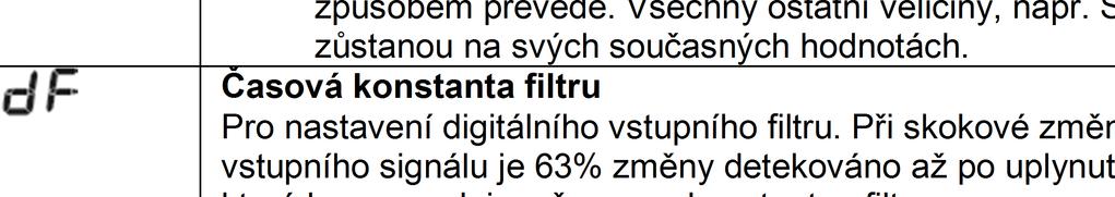 K: nebo Skupina měřícího vstupu 3 pro typ 701050/X3X-1-XX 0 (4) 20 ma, 0 60 min 0 999 s 0 999 s Počáteční hodnota indikace rozsahu