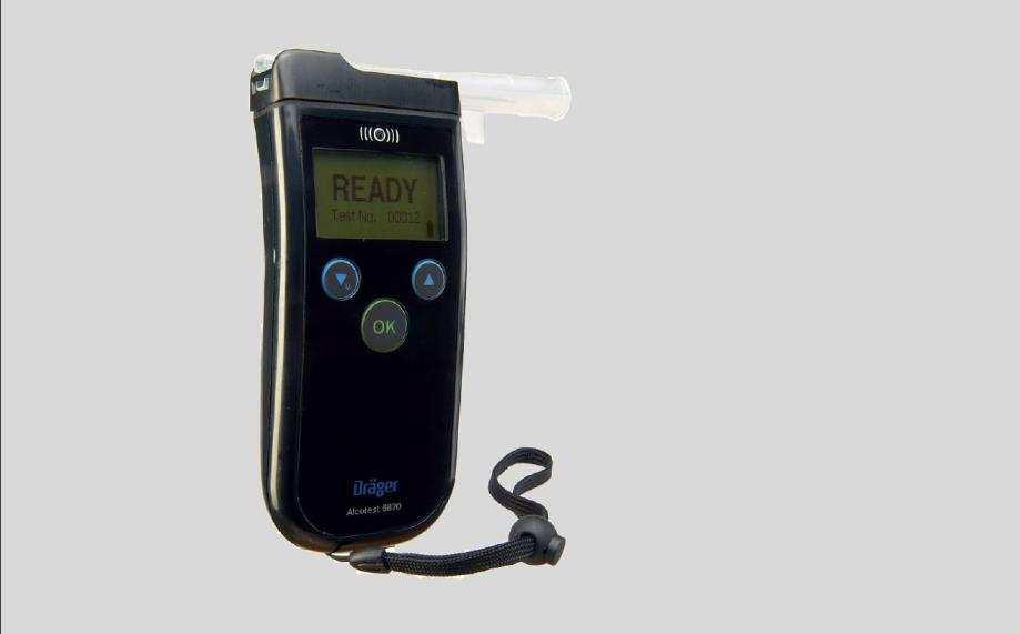 Dräger Alcotest 6820 M ič obsahu alkoholu v dechu Dodatek k Návodu k použití
