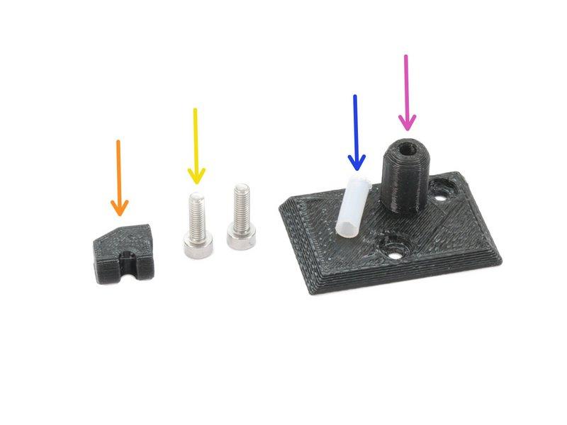 Step 48 Montáž dílu Filament-sensor-cover (1.