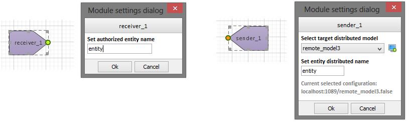Modulu Receive nastavujeme pouze klíč entity (Obrázek 59). Nevolíme žádný konkrétní vzdálený model.