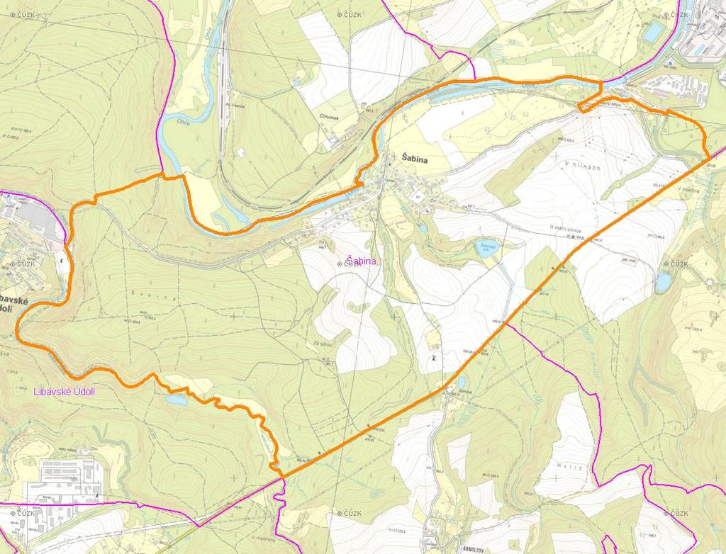 (karta obce: CZ41_128_1) A. NÁZEV OBCE Název části obce (ZSJ): Mapa A: Území obce Přehledová mapka Kód části obce PRVK: CZ41.349.