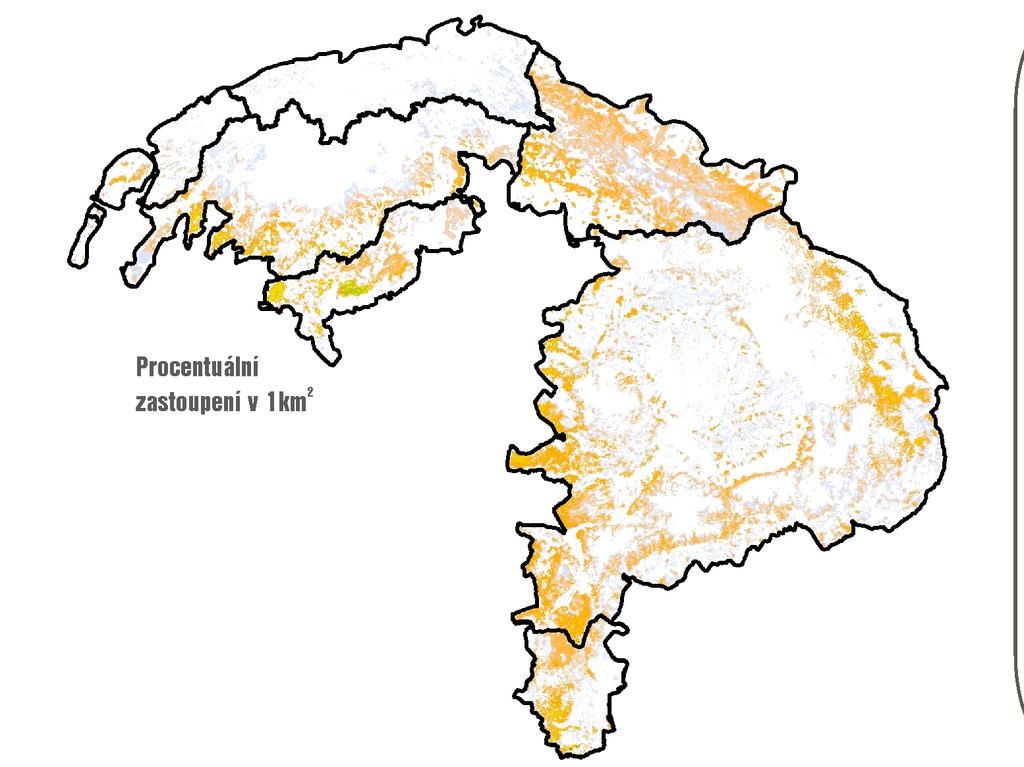 Dopad změn klimatu na porost dubu (Quercus robur, Quercus petraea) v období 71-1 představují největší horské pásmo v Evropě procházející Českou republikou, Na přeshraniční hocení zranitelnosti