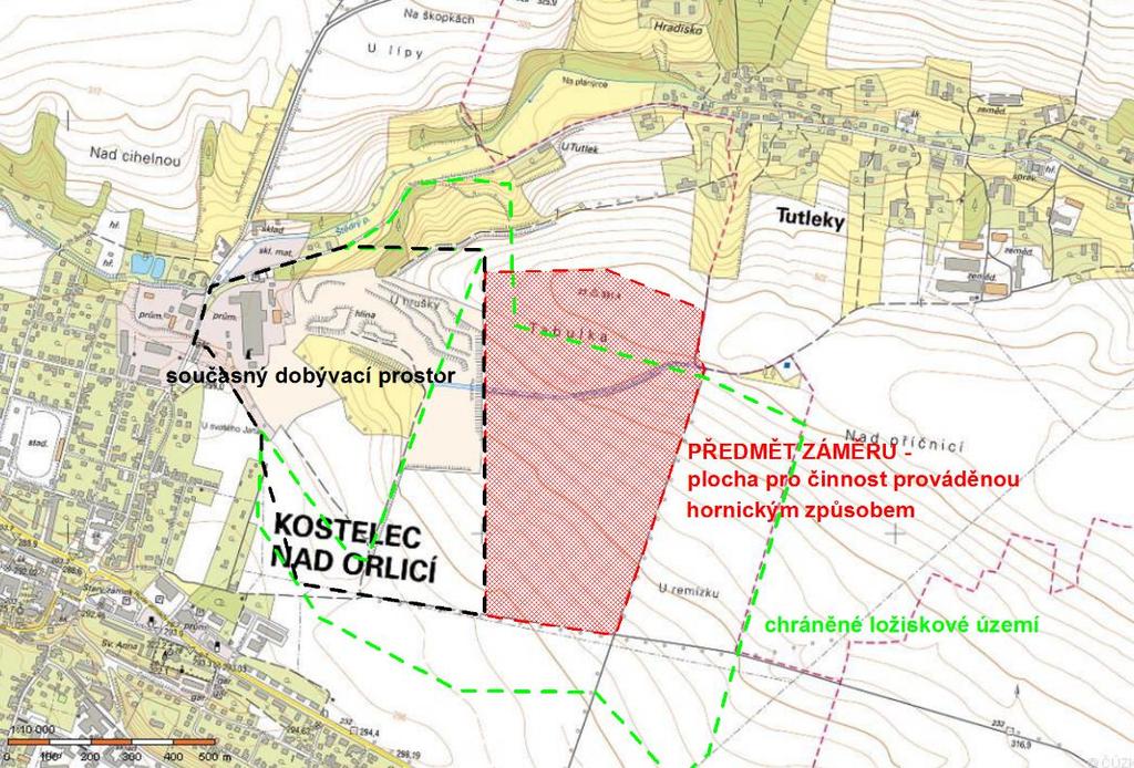 ZDRAVOTNÍ ÚSTAV SE SÍDLEM V OSTRAVĚ Zdiby Posouzení vlivů na zdraví GOODMAN ZDIBY LOGISTICS CENTRE Umístění navrhovaného záměru Posuzovaný záměr je situován východně od stávajícího dobývacího areálu
