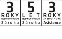 Záruka kryje všechny důležité části automobilu až do ujetí 120 000 km. Užívejte si 5 let klidu a jistoty s vozy Chevrolet!