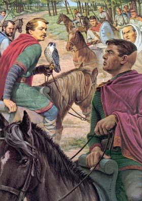 bitva u Hastingsu Norman Vilém Dobyvatel porazí anglosaskou šlechtu v čele s