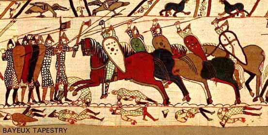 co jim přišlo pod ruku. Normané začali ustupovat. Anglosasové však poté učinili fatální chybu, kterou později zopakovali.