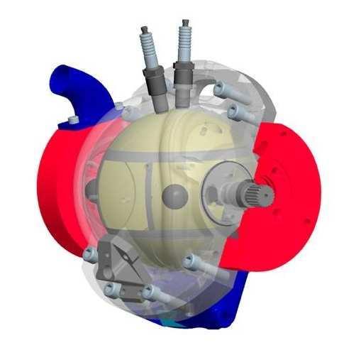 Obr. - Sférický motor Peraves[11