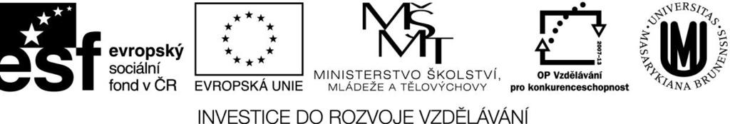 Modulární systém dalšího vzdělávání pedagogických pracovníků JmK v přírodních vědách