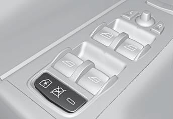 Dveře nemohou být otevřeny zevnitř. Dveře mohou být otevřeny zevnitř. Vozy s elektricky ovládanými dětskými pojistkami nemají mechanické dětské pojistky.