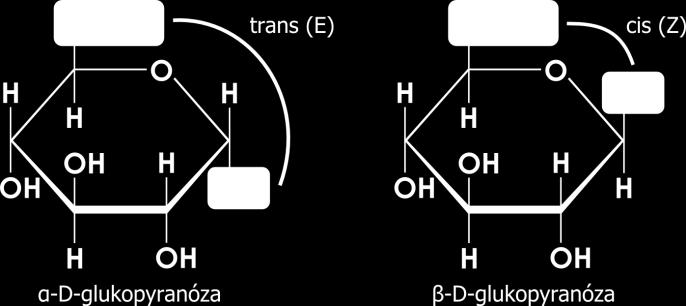 hemiacetalového hydroxylu nahrazen alkylem nebo arylem Zástupci D-glukóza dextróza, hroznový