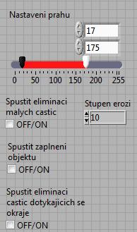 Výsledkem je vypočítání počtu živých a mrtvých buněk na
