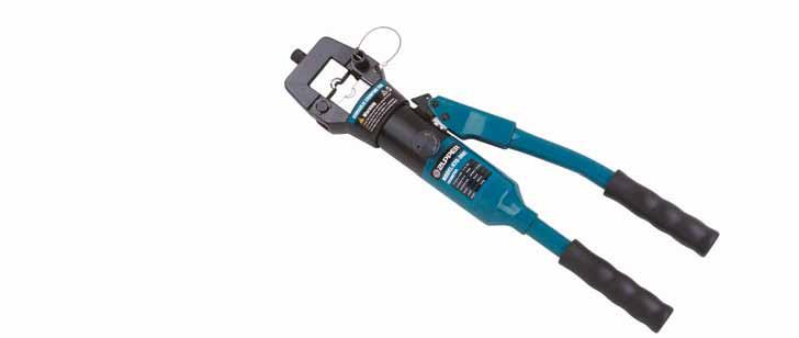 lisovací zařízení Hydraulické ruční lisovací zařízení KYQ-300C Hydraulické lisovací zařízení je profesionálním nástrojem pro lisování měděných a hliníkových ok a spojek různých typů.