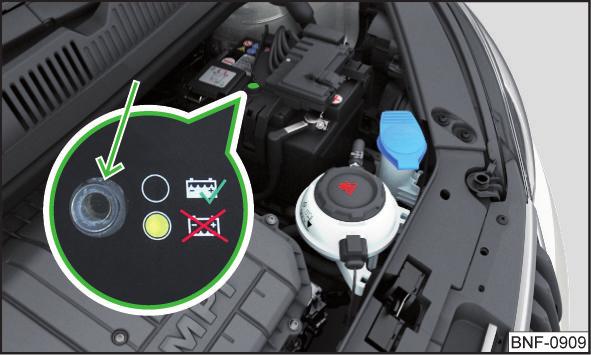 Varovné symboly na akumulátoru Symbol Vždy používejte ochranné brýle! Význam Elektrolyt v akumulátoru je silná žíravina. Vždy používejte ochranné rukavice a chraňte oči!