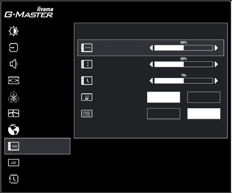 Nederlands Holandština Deutsch Němčina Česky Česky Italiano Italština Ruština Polski Polština Japonština Setup Menu Regulace obrazu G-MASTER GB2760HSU Volba vstupů H. Pozice Nastavení audio V.