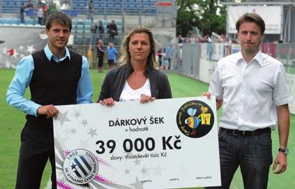 Projekt odstartoval ve fotbalové sezoně /, kdy z každé zakoupené vstupenky na ligový zápas na Střeleckém ostrově věnoval fotbalový klub na konto DS Světluška Kč.