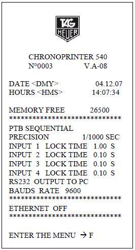 15. Informace o režimech měření (Timing Modes) Každý režim měření ve výchozím nastavení ukládá naposledy použité parametry.
