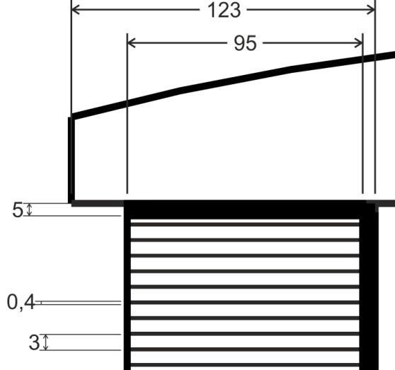 6. Modelování synchronního generátoru v programu FEMM Geometrie je navržena podle vypočtených hodnot z předcházejícího elektromagnetického výpočtu.