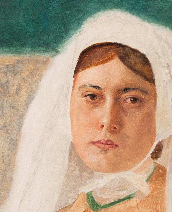 Do této skupiny patří i posuzovaný komorně formátovaný obraz, upomínající především na jeho obraz Ubytování kyrysníků z roku 1845.
