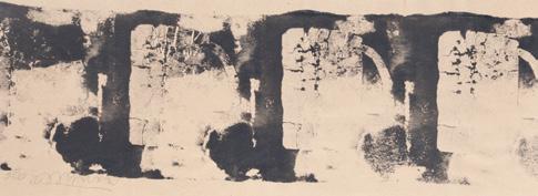 55 55. Špaňhel Jakub (*1976) Půllitry, 2006 tuš, papír, rám, sklo, 28 x 69,5 cm sign.