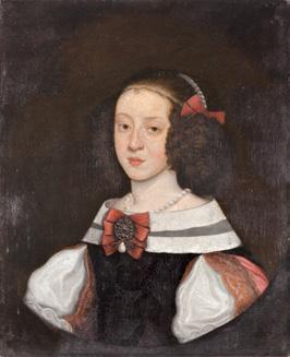 Evropský mistr Portrét Henrietty Marie von Frankreich, kolem r.