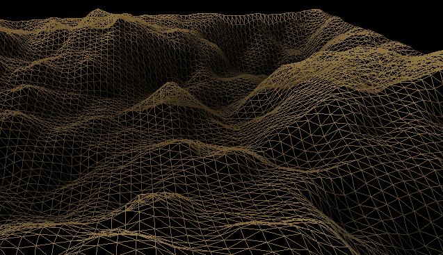 Obr. 2.2: Výšková mapa reprezentovaná šedo-tonový obrázkem 2.