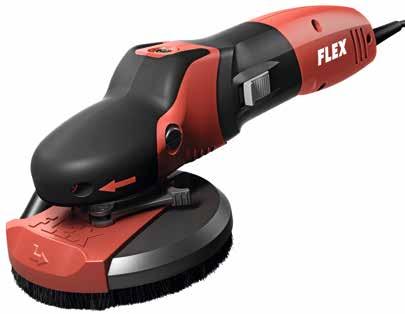 přídavná rukojeť 1 unašeč na suchý zip SP D125-8 H/F 1 přepravní kufr L-BOXX 238 4 brusná plátna Ø 125 mm 1 povolovací