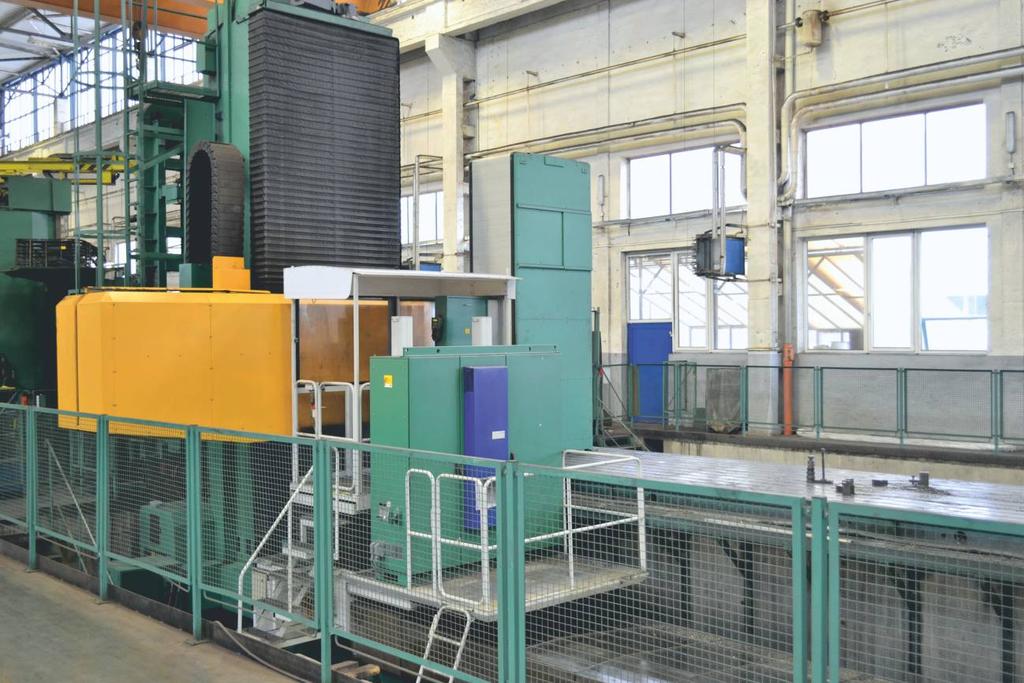 Den otevřených dveří 2016 HORIZONT 263 / strana 6 Montáž a těžká mechanika Hned při vstupu do haly montáže a těžké mechaniky směrem od těžké montážní haly narazíte na dvě zajímavá pracoviště.