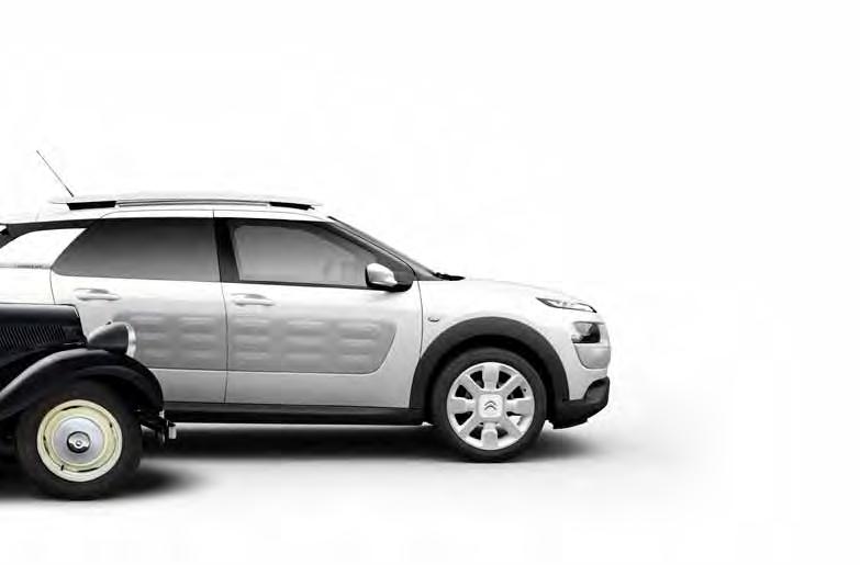 Designed by 2014 Citroën C4 CACTUS inovuje z pohledu designu a s Airbump i v oblasti
