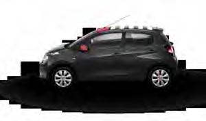 CITROËN C1 feel edition Dostupné v sedanu, 5 dvéřový Série FEEL