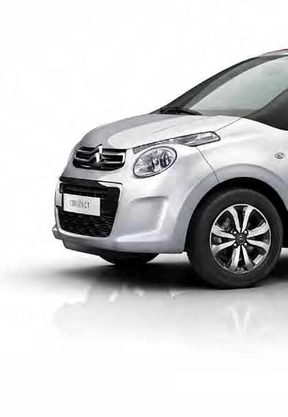 CITROËN C1 A JEHO 6 HLAVNÍCH PŘEDNOSTÍ STRANY 10-11 Neodolatelný vzhled Energií sršící