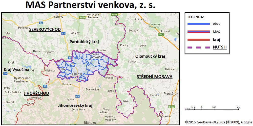 Příloha 2) Mapa