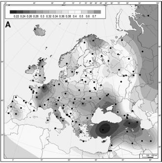 10 000 lety) hypotézu o rozší ení zem d lství do Evropy neolitickými lidmi názorn potvrzuje i nedávná studie z roku 2010