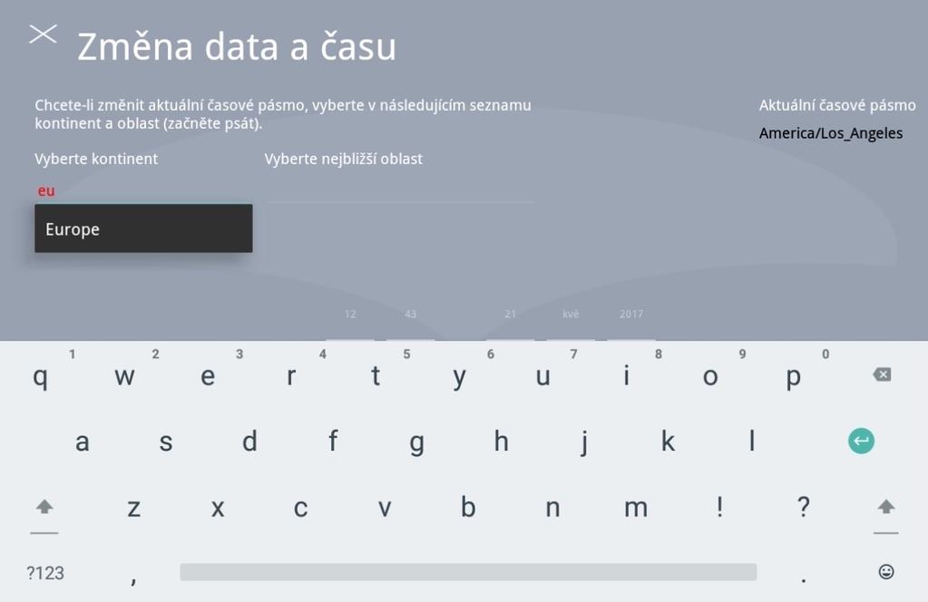 3. Zleva začněte s vyplňováním informací souvisejících s lokalitou jednotky. 4.