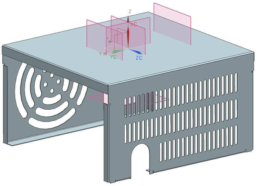 152. Spusťte příkaz Extrude. 153. Definujte skicu na rovině BOKORYS. 154.