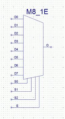 Relizce logické funkce pomocí multiplexoru Relizovt logickou funkci můžeme pomocí multiplexoru pouze tehdy, když má multiplexor počet řídicích vstupů minimálně N-1, kde N je počet vstupních