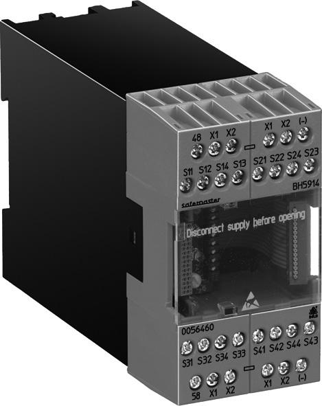 Bezpečnostní technika Multifunkční bezpečnostní systém safemaster M Vstupní modul BG 91.08/_0 _, BH 91.