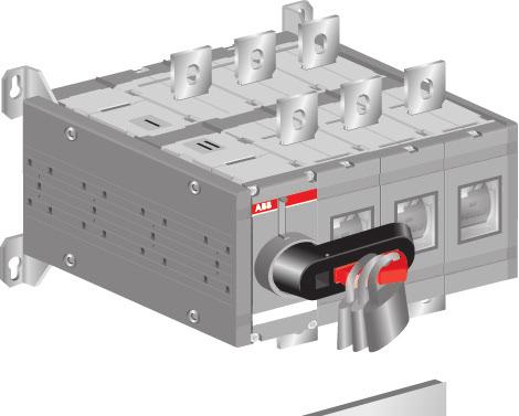 26 ODPÍNČE PŘEPÍNČE SWITCHLINE OT, 160 000 Ručně nebo motoricky ovládané přepínače pro místní i dálkové spínání zdrojů.