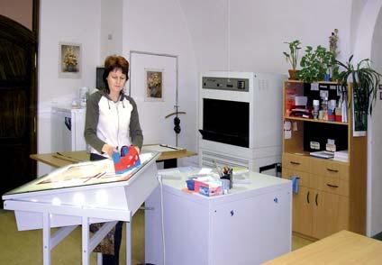 Heidelberg QM 46 Optical Disc Publisher SE V přepočtu na pracovní dny produkce představuje cca tři dokončené zakázky
