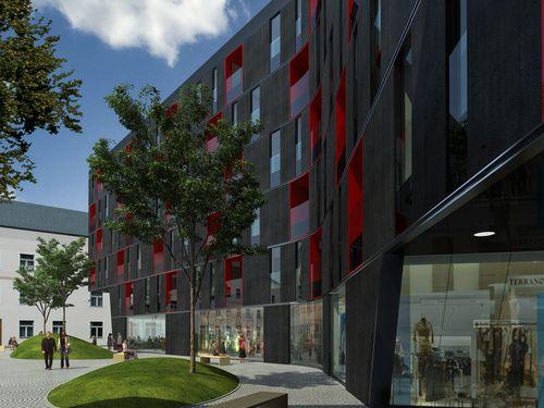 Architektura kontrastu Pod projektem je podepsán brněnský ateliér Kuba&Pilař architekti.