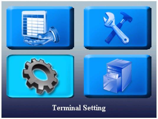 Termina l Klávesnice V tomto menu můžete konfigurovat všechny terminálové funkční klávesy, dle potřeby, aby terminál poskytoval maximální