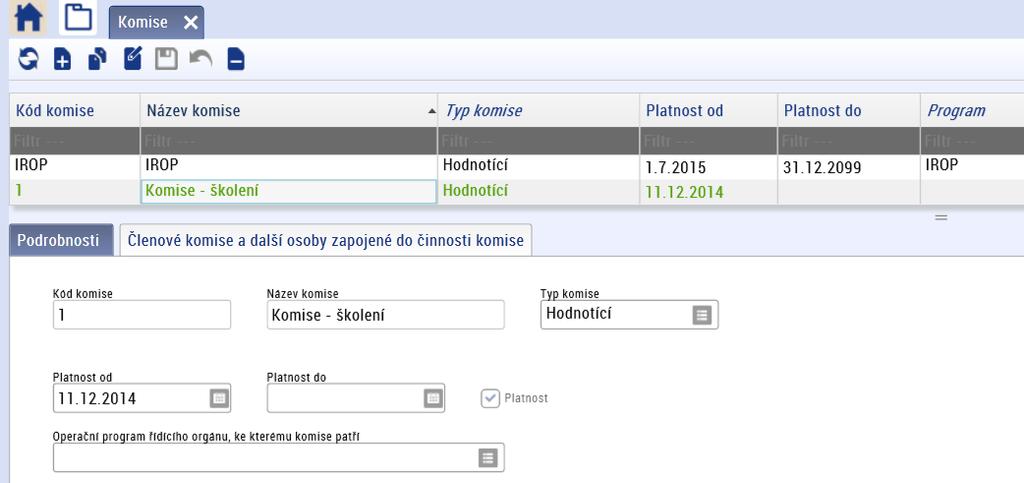 2.5. Příprava procesu věcného hodnocení V rámci přípravy procesu věcného hodnocení je nutné postupovat v souladu s nastavením souborů kritérií na výzvě.