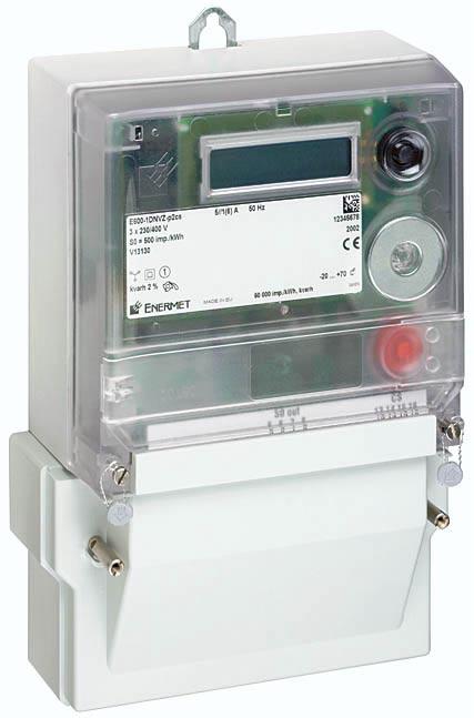 ÚVOD 6 1 Úvod 1.1 Popis výrobku E600 - úvod Tento popis výrobku obsahuje podrobné informace o elektronickém třífázovém elektroměru E600 od společnosti Enermet.
