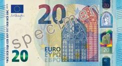 Nové bankovky 100 a 200 využívají výhod stejných ochranných prvků jako bankovka 50, například podobiznu ve