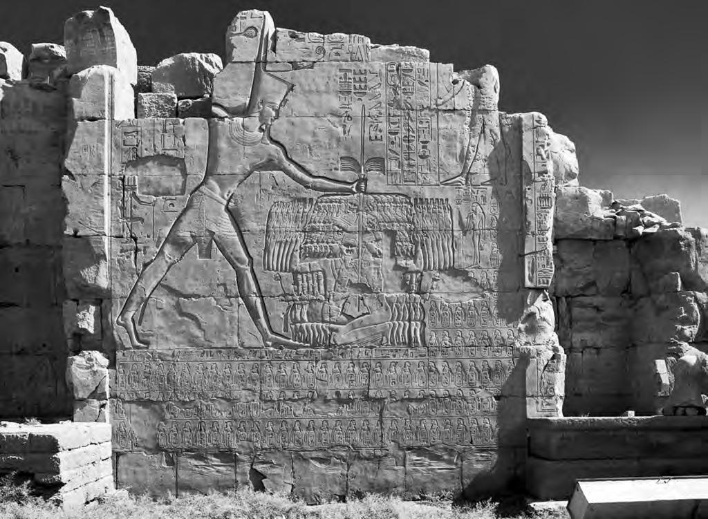 M O C E N S K Á R É TO R I K A PA N OV N Í K Ů N OV É Ř Í Š E V 1. P O L OV I N Ě 1 8. DY N A S T I E P E S X I / 2 0 1 3 7 9 Obr. 1 Thutmose III.