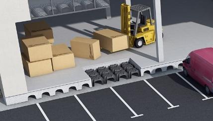 3. Úspora materiálu a hutnění při realizaci novostaveb Úspora výplňového materiálu a hutnění, snížení spotřeby betonu, zvýšení pevnosti základové desky, možnost odvětrání spodní stavby nebo pojezdné