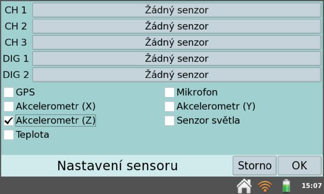 rotačním pohybu). 3. Položte LabQuest hranou na stůl tak, aby v ose Z (kolmo na rovinu displeje) nepůsobilo tíhové zrychlení.
