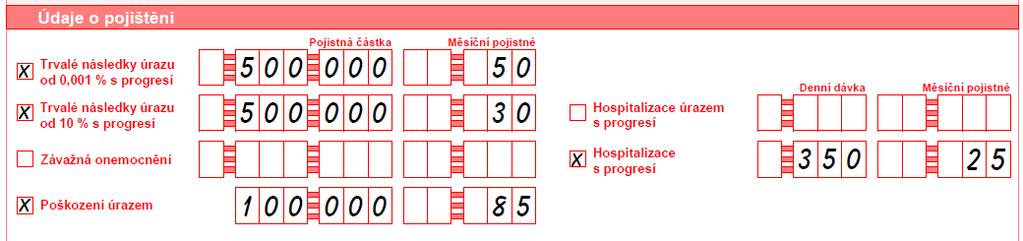 v případě eformu (interaktivního PDF) musí být Číslo nabídky také shodné s Číslem nabídky pro dospělého.